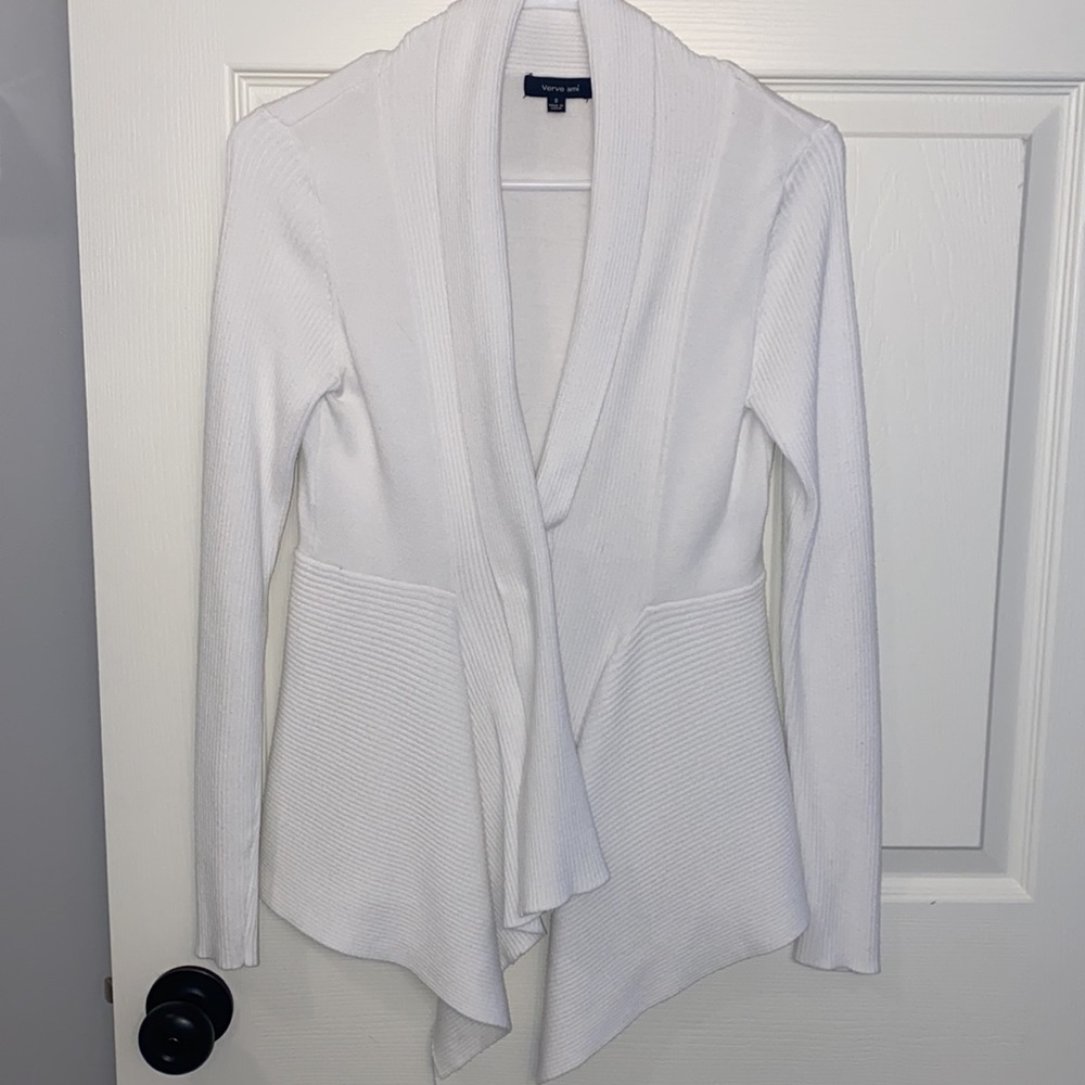 White Cardigan